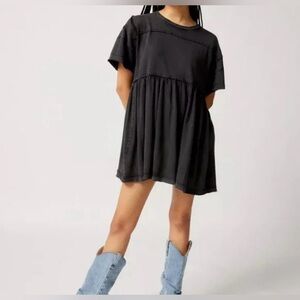 Urban Outfitters BDG Black Babydoll Dress